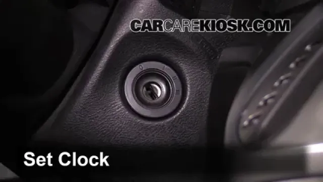 2006 Honda Odyssey Touring 3.5L V6 Horloge Régler l'horloge